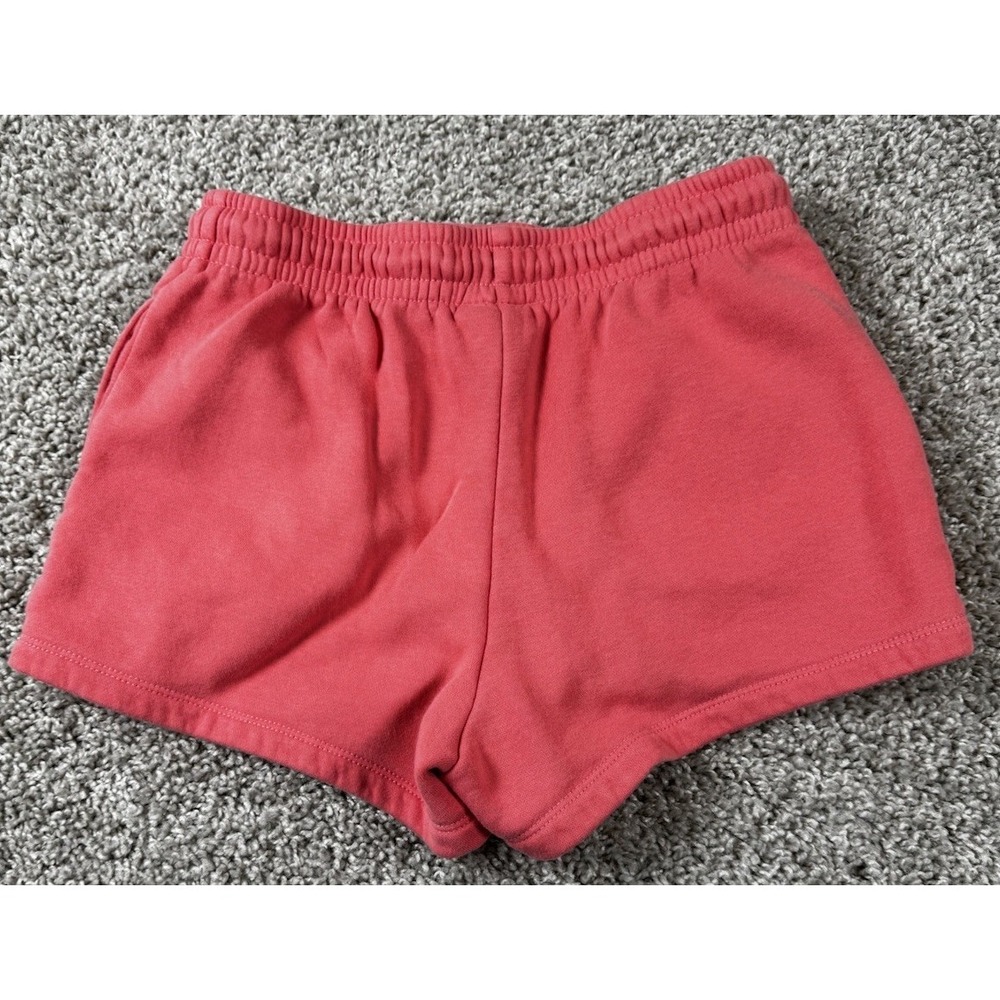 Jordan Girls Sweat Shorts Athletic Casual Drawstring‎ Coral Large 12-13 Years - Picture 4 of 4